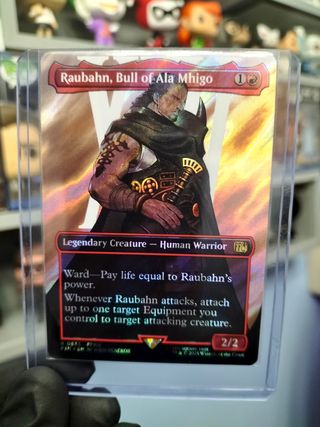 Raubahn, Bull of Ala Mhigo Surge Foil MTG x FF