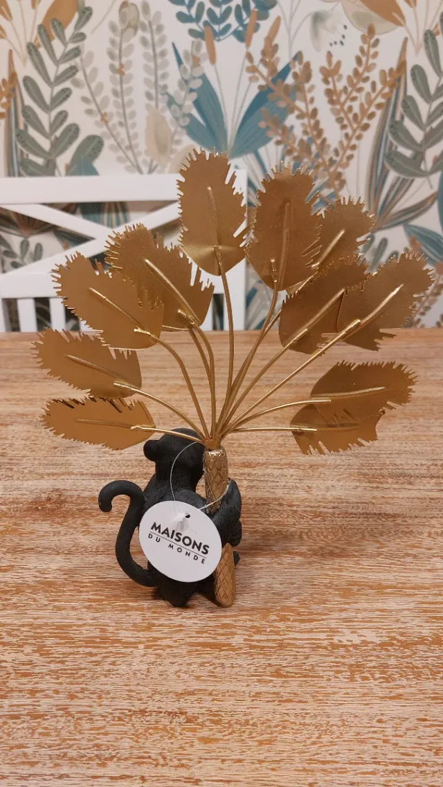Figura de mono decorativa de Maisons du Monde