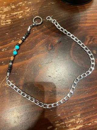 Catena portafoglio con perline