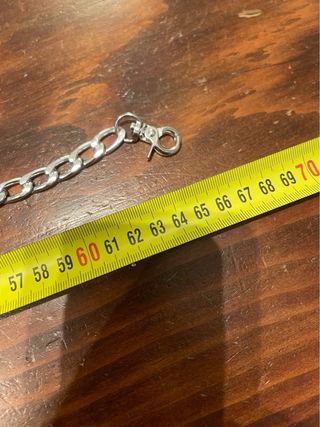 Catena portafoglio con perline