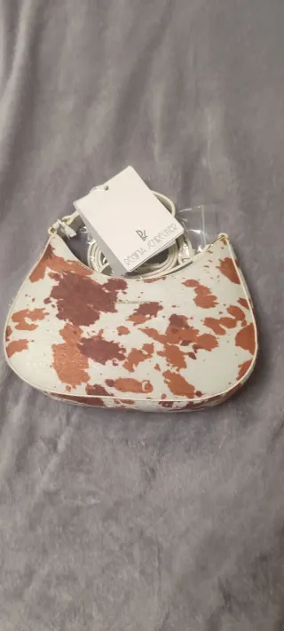 Borsa Regina Schrecker fantasia mucca