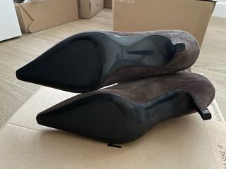 Botas Mango Talla 38 Marrón