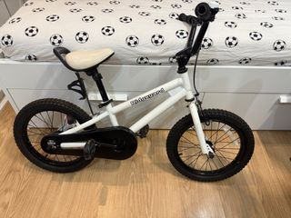 Bicicleta infantil blanca Ridgeyard