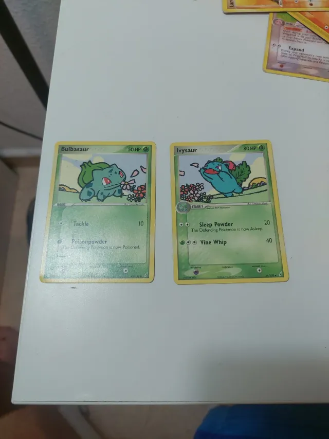 Cartas Pokémon Bulbasaur Ivysaur