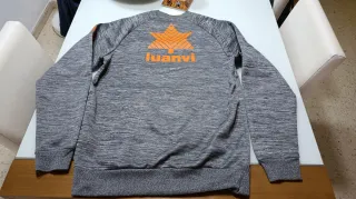 Sudadera Valencia Basket Gris talla M