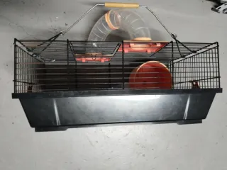 Jaula para hámster con accesorios