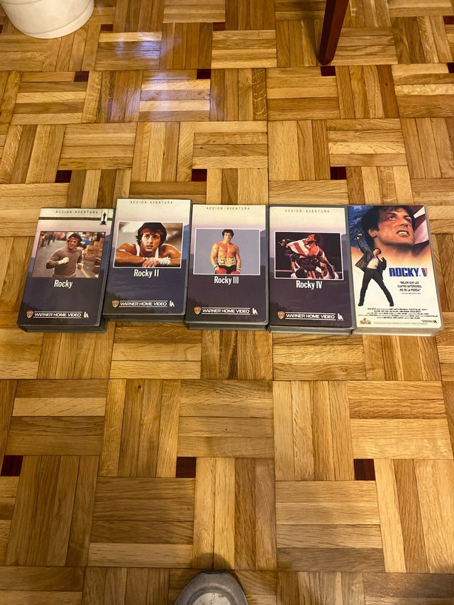 Saga Rocky VHS (Acción/Aventura)