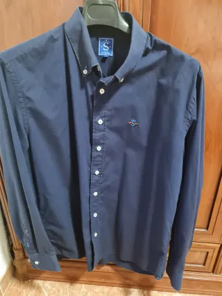 Camisa Solera Azul Talla L
