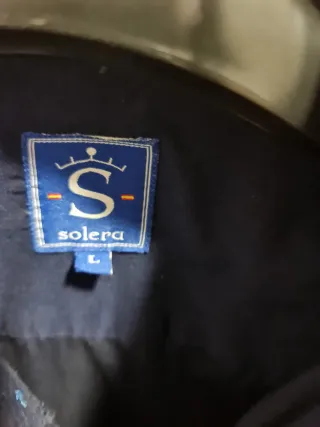 Camisa Solera Azul Talla L