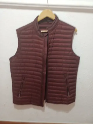 Chaleco acolchado burdeos Lloyd's talla L