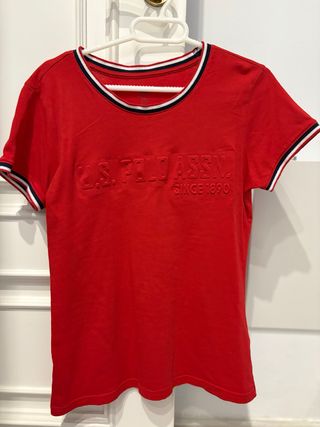 Camiseta U.S. Polo Assn. Roja