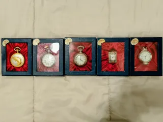 Set 5 Orologi da Taschino