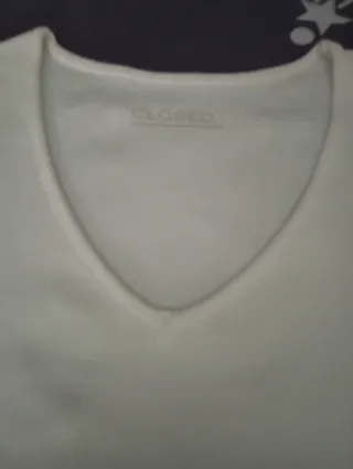 Jersey canutillo color blanco