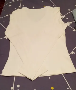 Jersey canutillo color blanco