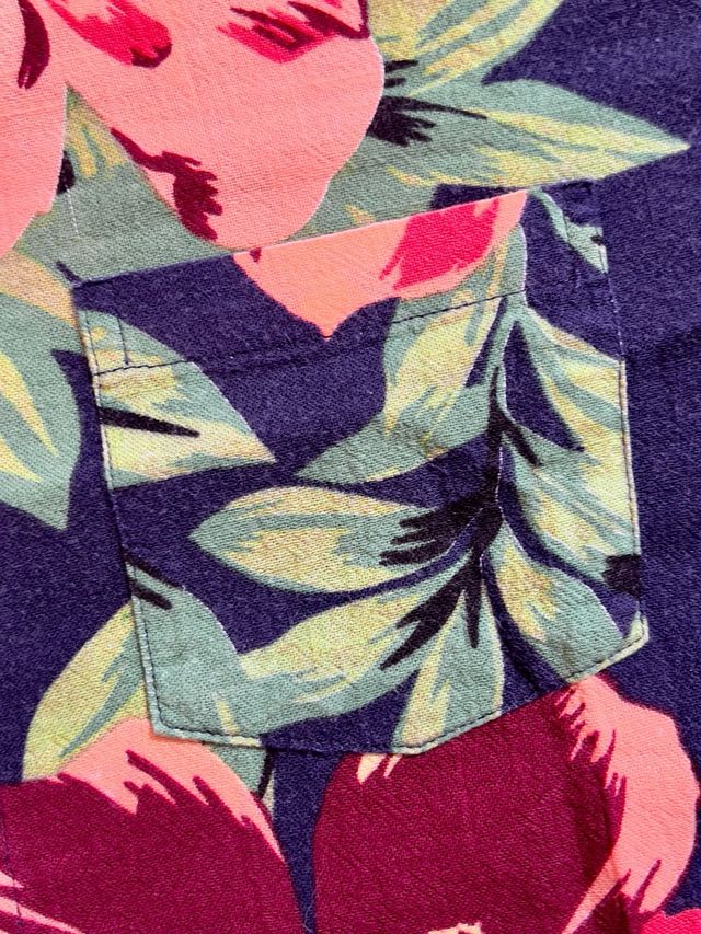 Camisa Hawaiana Estampada Algodón muy bueno