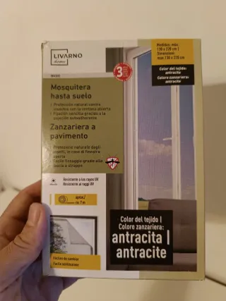 Mosquitera Livarno Home Antracita