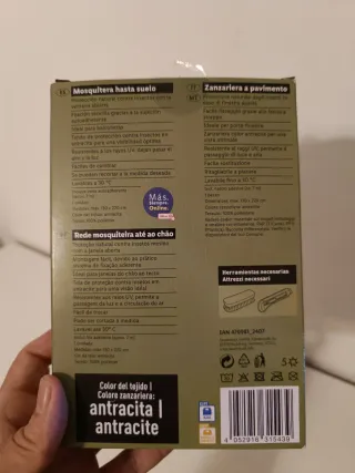 Mosquitera Livarno Home Antracita