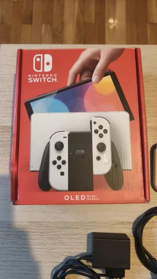 Nintendo Switch OLED Blanca