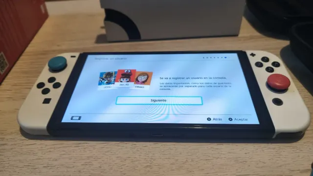 Nintendo Switch OLED Blanca