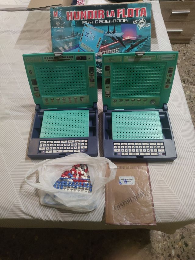 Juego Hundir la Flota por Ordenador MB