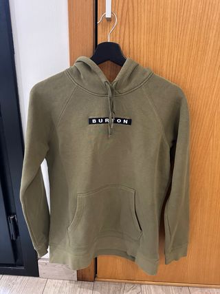 Sudadera Burton Verde Talla M
