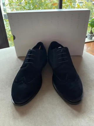 Zapatos Geox Vestir Azul Marino Talla 42