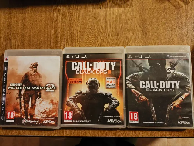 Lote 7 Juegos Call of Duty PS3