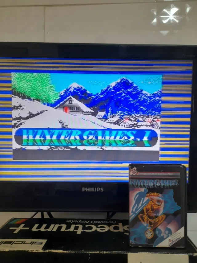 Winter Games Spectrum Edicion española (Funciona)
