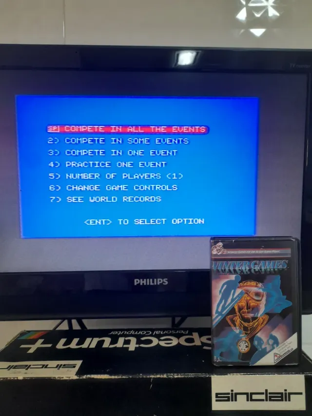 Winter Games Spectrum Edicion española (Funciona)