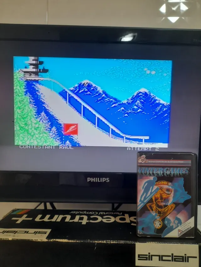 Winter Games Spectrum Edicion española (Funciona)