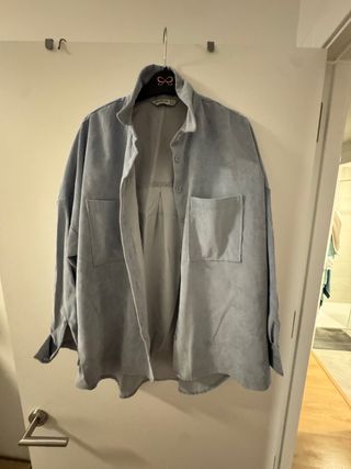 Sobrecamisa Stradivarius Azul Talla M