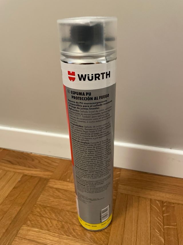 Espuma PU Protección al Fuego Würth