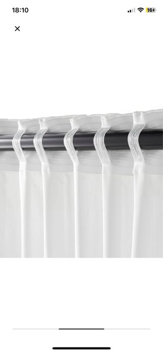 Cortinas IKEA VIVAN Blancas 145x150cm (2 uds)