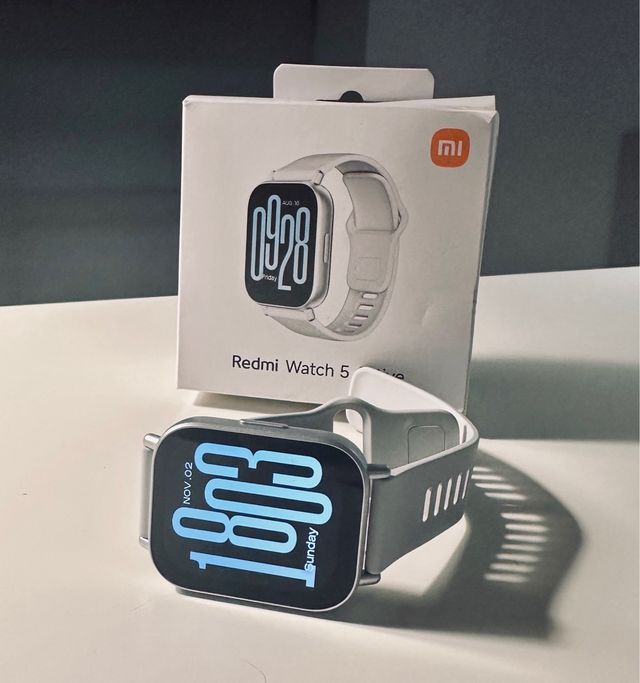 Relógio Xiaomi Redmi 5 Active Cinza/Branco