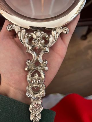 Espejo de mano vintage estilo Bella y Bestia