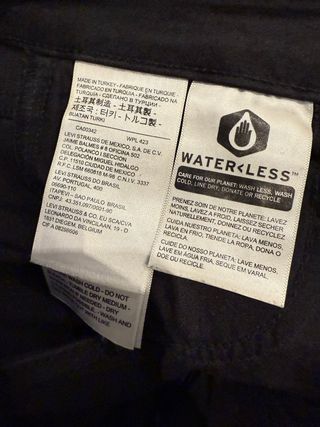 Pantalón Vaquero Levi's Negro de Mujer