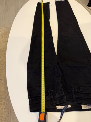 Pantalón Vaquero Levi's Negro de Mujer