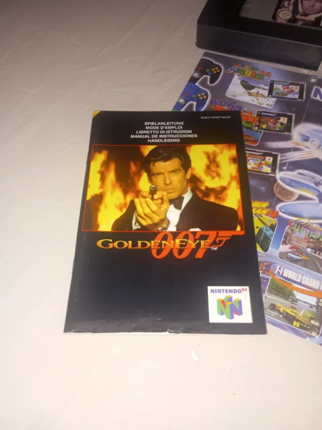 Goldeneye 007 Nintendo 64 completo