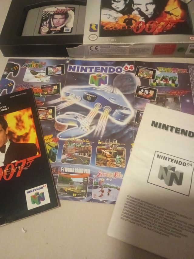 Goldeneye 007 Nintendo 64 completo
