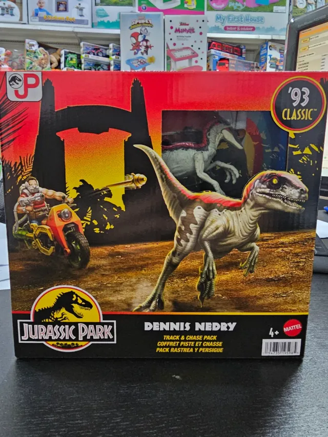 Jurassic Park Dennis Nedry Track & Chase Pack