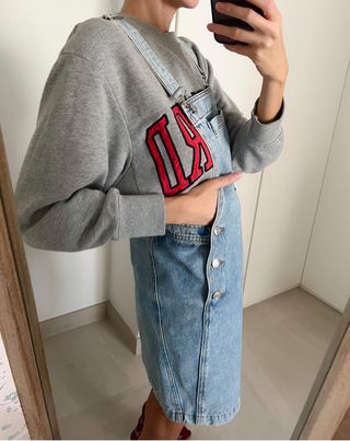 Peto denim Mango
