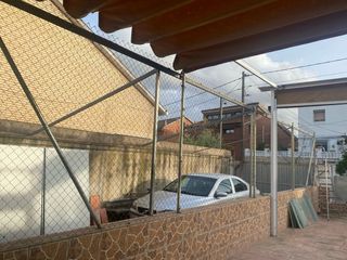 Valla alambre galvanizado 11 m largo 2 m ancho