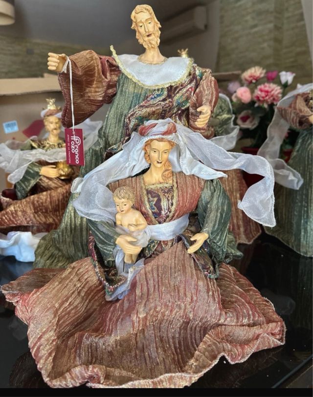 Figuras Belén Vintage Reyes Magos