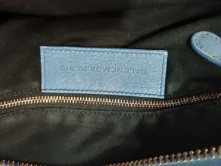 Bolso Balenciaga Giant City Azul Dorado