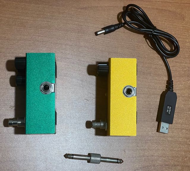 Pedali Chitarra Analog Delay e Tremolo