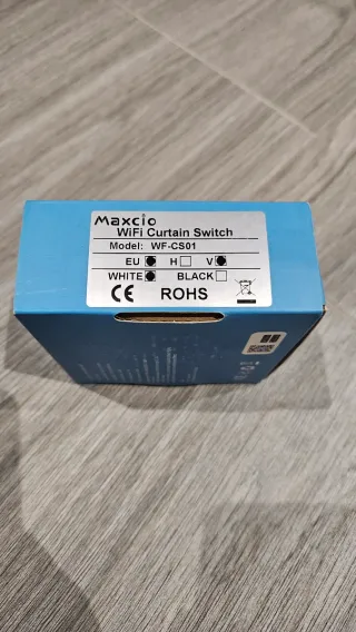 Interruttore Maxcio bianco per tende WiFi