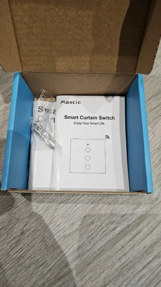 Interruttore Maxcio bianco per tende WiFi