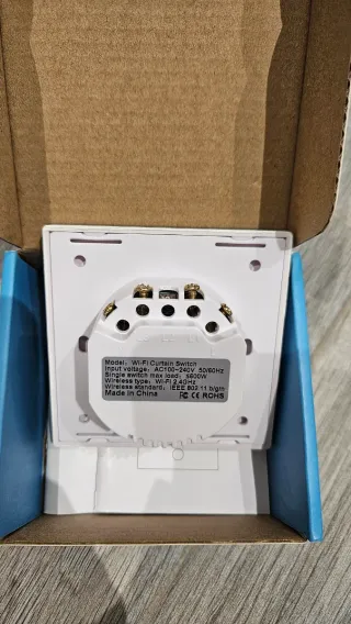 Interruttore Maxcio bianco per tende WiFi