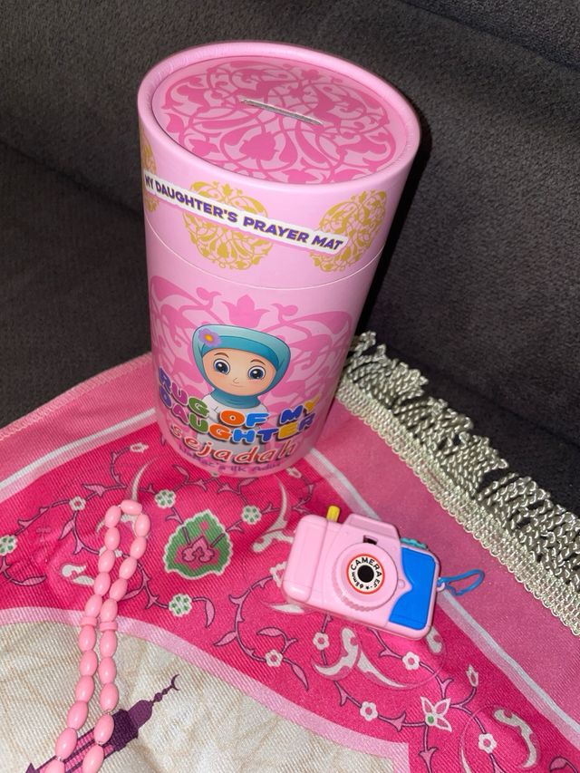 Kit rezo infantil musulmán rosa