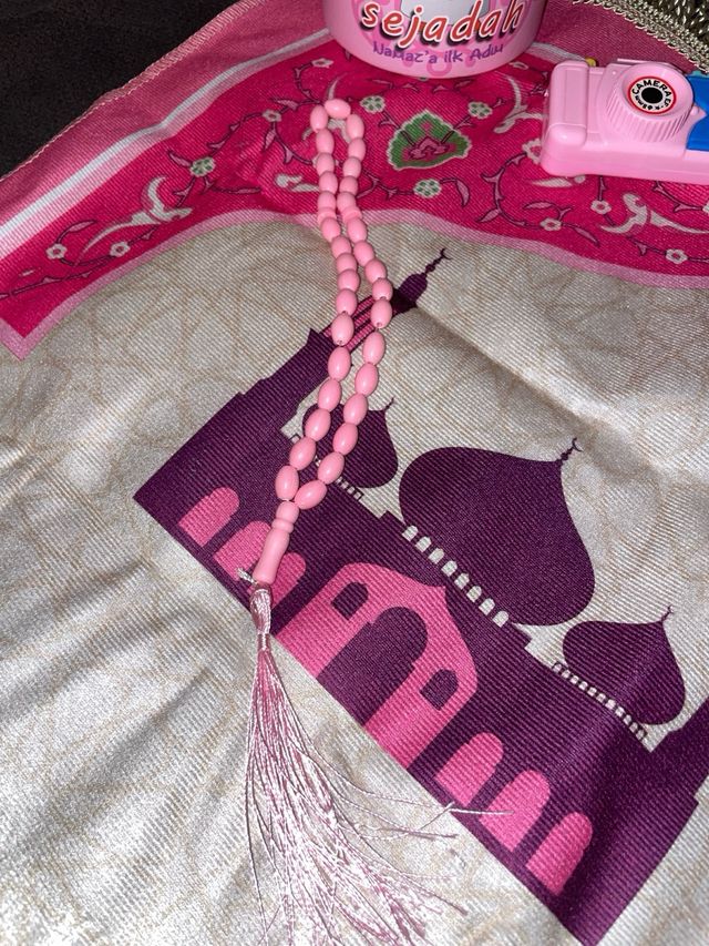 Kit rezo infantil musulmán rosa